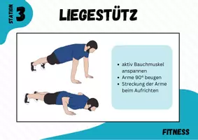 Vorschau - Stationenlernen - Fitness ⎮ Kraftkreis inkl. 16 Stationskarten für Kl. 5 - Seite 3