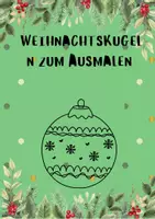 Vorschau - Mal- und Bastelvorlagen - Weihnachtskugeln zum Ausmalen - Deckblatt