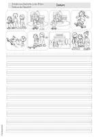 Vorschau - Arbeitsblätter - Bildergeschichten Grundschule | Freizeit Klasse 2-4 - Seite 3