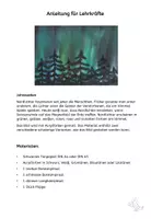 Vorschau - Mal- und Bastelvorlagen - Kunst Winter, 3. und 4. Klasse, Grundschule, Materialpaket - Seite 2