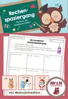 Vorschau - Arbeitsblätter - Ein „komplexer“ Rechenspaziergang (Rechnen mit komplexen Zahlen) - Deckblatt
