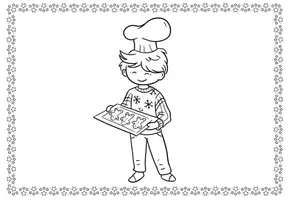Vorschau - Mal- und Bastelvorlagen - 20 Ausmalbilder Weihnachten (Teil 2) - Seite 2