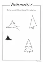Vorschau - Mal- und Bastelvorlagen - Materialpaket Weitermalbilder für Vertretungsstunden - wachsendes Paket - Seite 3