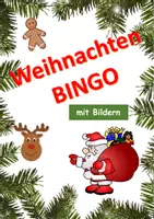 Vorschau - Spiele - Weihnachten - Bingo - Freiarbeit - Deckblatt