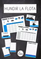 Vorschau - Spiele - Hundir la flota (Schiffe versenken) - Deckblatt