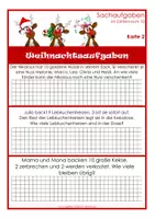 Vorschau - Stundenentwürfe - Weihnachtliche Sachaufgaben für die Klassenstufen 1-4 - Seite 3
