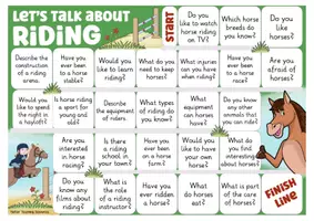 Vista previa - Juegos / Gamificación - Let's talk about horse riding - English sports game - página 1