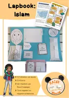 Vorschau - Unterrichtsreihen - Lapbook: Islam ~ für den Reliunterricht - Deckblatt