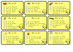 Vorschau - Spiele - Was ist es? - Spiel/ Ratespiel (DaZ) - Seite 3