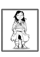 Vorschau - Poster - Klassendienste für Piraten zum Ausmalen - Seite 1