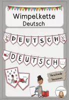 Vorschau - Poster - Wimpelkette - Deutsch (für die Themenwand) - Seite 1