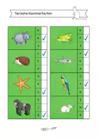 Vorschau - Stationenlernen - Tierische Klammerkarten Anlaute (1. Klasse) - Seite 3
