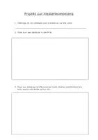 Vorschau - Arbeitsblätter - Medienkompetenzprojekt mit dem Tablet - Deckblatt