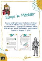 Vorschau - Arbeitsblätter - UR6 Europa im Mittelalter - 33. Stunde: Zwischen Konflikt und friedlicher Ko-Existenz: Christentum und Islam im Mittelalter - Deckblatt