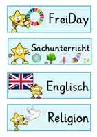 Vorschau - Präsentationen/Tafelbilder - Sternchenklasse - Tagesplan/Tagestransparenz - Seite 2