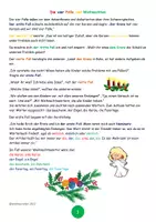 Vorschau - Arbeitsblätter - Die vier Fälle und Weihnachten - 4. und 5. Klasse - Deckblatt