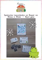 Vorschau - Spiele - Spielerisches Leseverständnis am Beispiel von Froggy gets dressed - board game - Deckblatt