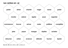 Vorschau - Spiele - Les verbes en -er / ein kleines Spiel - Deckblatt