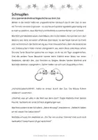 Vorschau - Text - Schnupfen - spannendes Weihnachtsmärchen aus dem Zoo - Seite 1