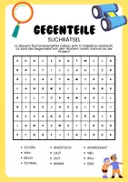 Vorschau - Arbeitsblätter - Wortgitter Gegenteile - Seite 2