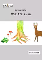 Vorschau - Arbeitsblätter - Wald Werkstatt 1./2. Klasse - Deckblatt