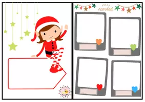 Vista previa - Manualidades / Dibujos para colorear - Tarjeta mi familia - página 3