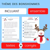 Aperçu - Texte - Compréhension de Lecture Texte Descriptif BONHOMME - Page 1