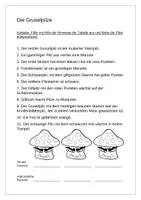 Vorschau - Arbeitsblätter - Logical Gruselpilze - Deckblatt