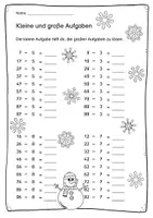 Vorschau - Arbeitsblätter - Arbeitsblätter-Mix Winter (Mathe, 2. Klasse) - Seite 3