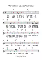 Vorschau - Arbeitsblätter - We wish you a Merry Christmas PDF - Seite 1