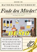 Vorschau - Spiele - DEMO - Finde den Mörder! - Ein mathematischer Krimi - Deckblatt
