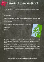 Vorschau - Mal- und Bastelvorlagen - Positiv-Negativ-Kunst - Klappschnitt - Klappbild - WINTER (Schneemann, Kerze, Tannenbaum, Rentier) - Seite 2