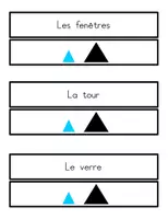 Aperçu - Feuilles d'exercices - Grammaire - Étiquettes de lecture - Page 2