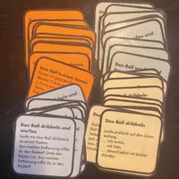 Vorschau - Aufgabenkarten - Basketball: Erwärmung Dribbling Karten - Deckblatt