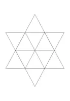 Vorschau - Spiele - Legesterne Kopfgeometrie / Konzentration / Freiarbeit - Deckblatt