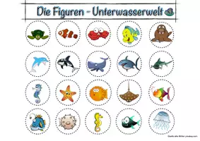 Vorschau - Spiele - Unterwasserwelt Spielfiguren (Klassen-Deal) - Seite 2