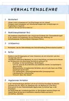 Vorschau - Arbeitsblätter - Biologie: Verhaltenslehre - Fachbegriffe - Seite 1