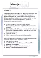 Vorschau - Unterrichtsreihen - Ballade 'Der Handschuh' (Friedrich Schiller) - Lerntheke - Seite 1