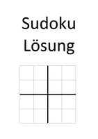 Vorschau - Arbeitsblätter - Sudoku Dossier - Seite 1