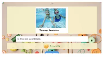Vorschau - Interaktives Material - Learning-App: Les hobbies - Seite 2