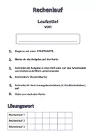 Vorschau - Arbeitsblätter - Mini Materialpaket Mathe-Ralley - Seite 2
