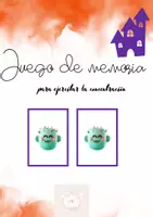 Vista previa - Hojas de trabajo - Paquete de materiales Halloween/ Dia de todos los santos/ Dia de muertos - página 1