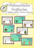 Vorschau - Bildkarten - Grußkarten Kollegen/Kolleginnen Weihnachten - Deckblatt