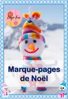 Aperçu - Matériel pour travaux manuels / dessin - Marque-pages de Noël - Page de couverture