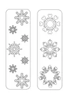 Aperçu - Matériel pour travaux manuels / dessin - Marque-pages de Noël - Page 2