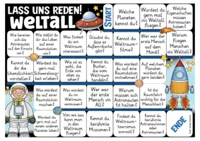 Vista previa - Unidades / Secuencias / Situaciones de Aprendizaje - Lass uns reden! deutsch / alemán - Weltall / Raumfahrt - página 1