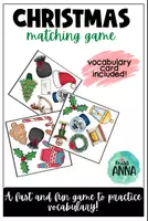 Vorschau - Stationenlernen - Christmas MATCHING GAME - Deckblatt
