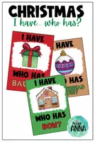 Vista previa - Juegos / Gamificación - Christmas I HAVE... WHO HAS? - Portada