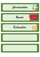 Vorschau - Anderer Materialtyp - Sachunterricht - Ordnung - Maxiboxbeschriftung - Seite 3