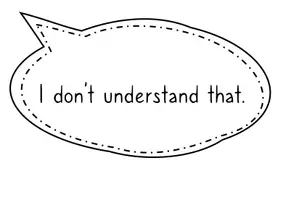 Vorschau - Poster - Classroom phrases *poster* speech bubbles - Seite 3